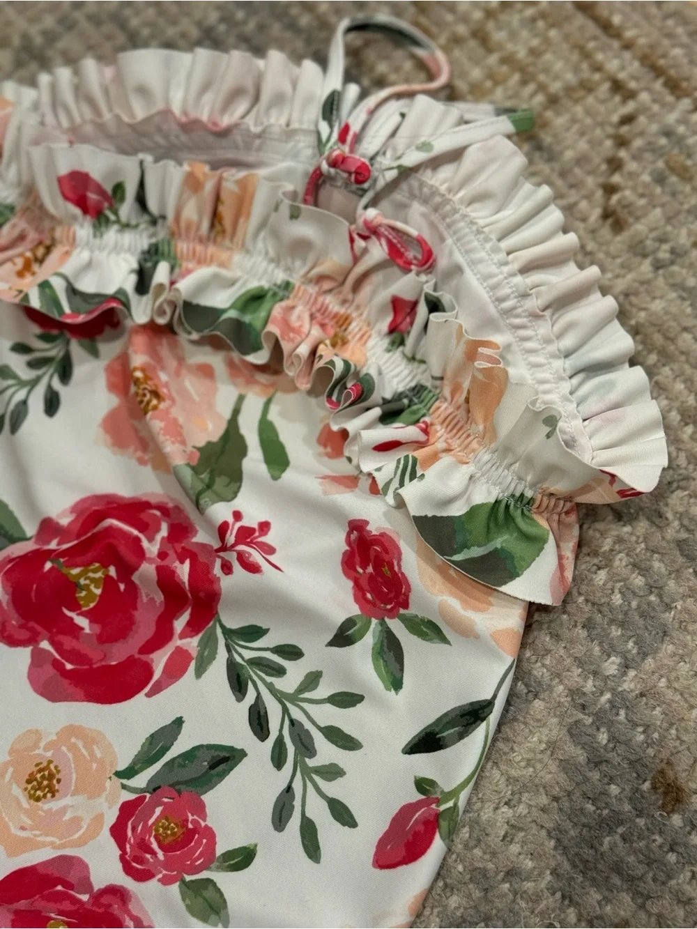 MUD PIE MUD PIE LARGE FLORAL SWIMSUIT Size 5